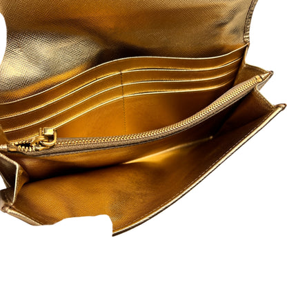 Prada Gold Wallets A-15005