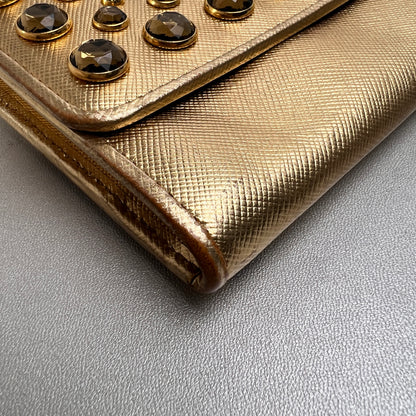 Prada Gold Wallets A-15005