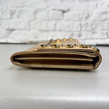 Prada Gold Wallets A-15005