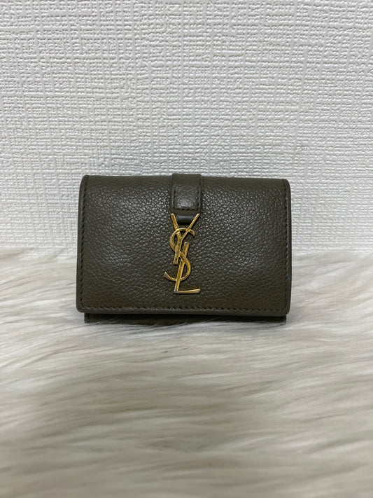 Saint Laurent グリーン系 Wallets A-15006