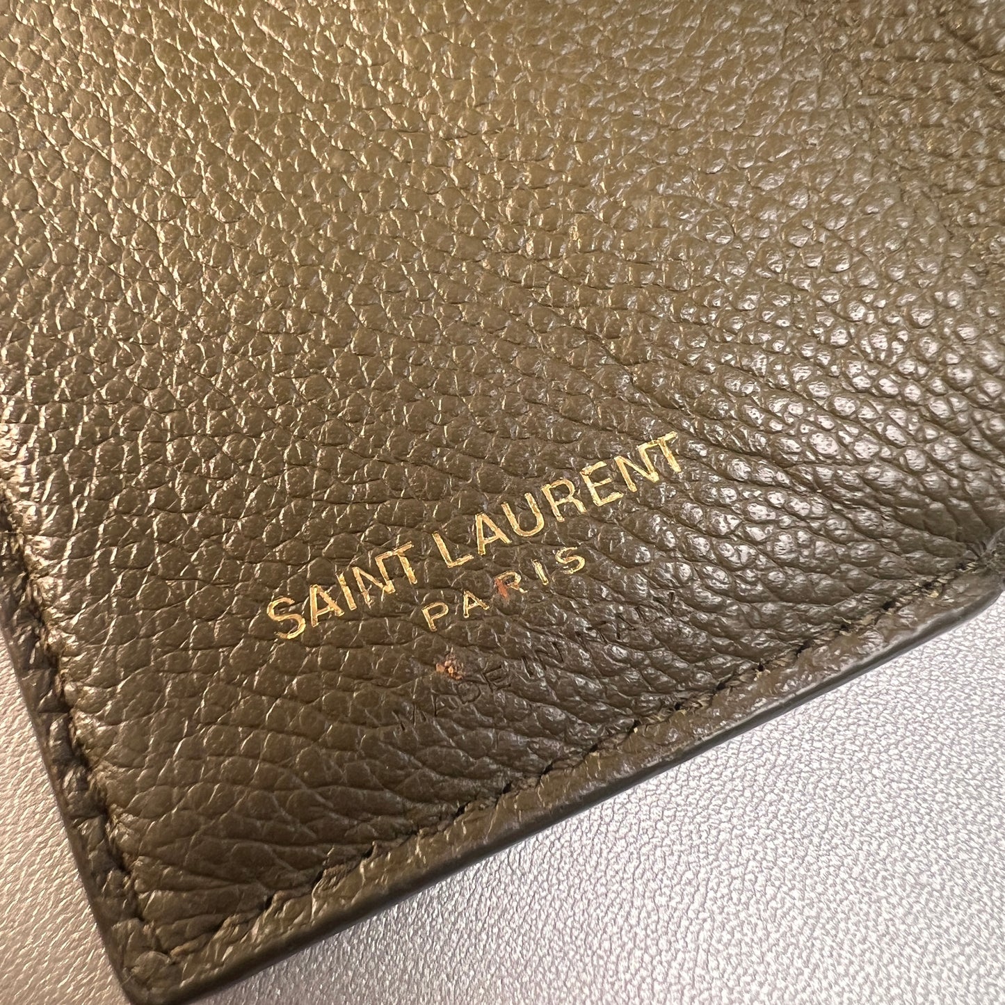 Saint Laurent Green Wallets A-15006
