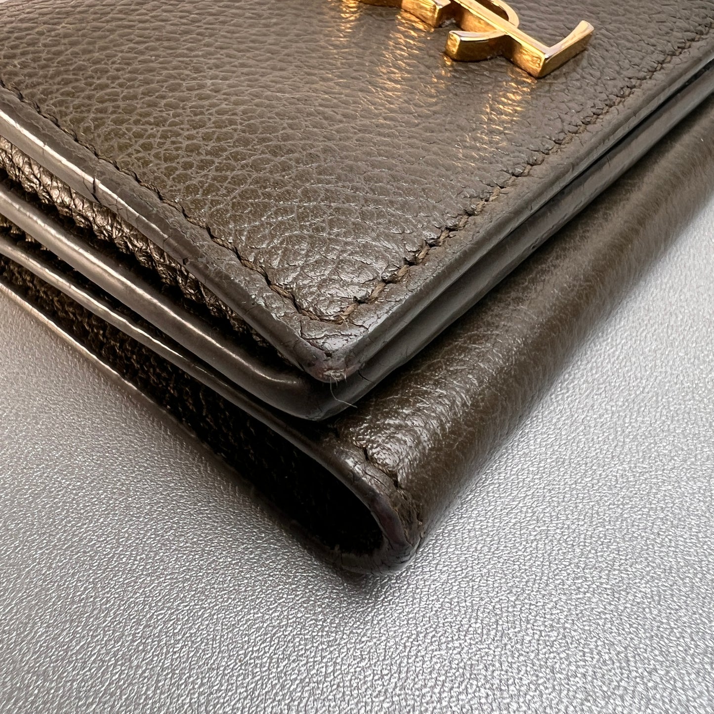 Saint Laurent Green Wallets A-15006