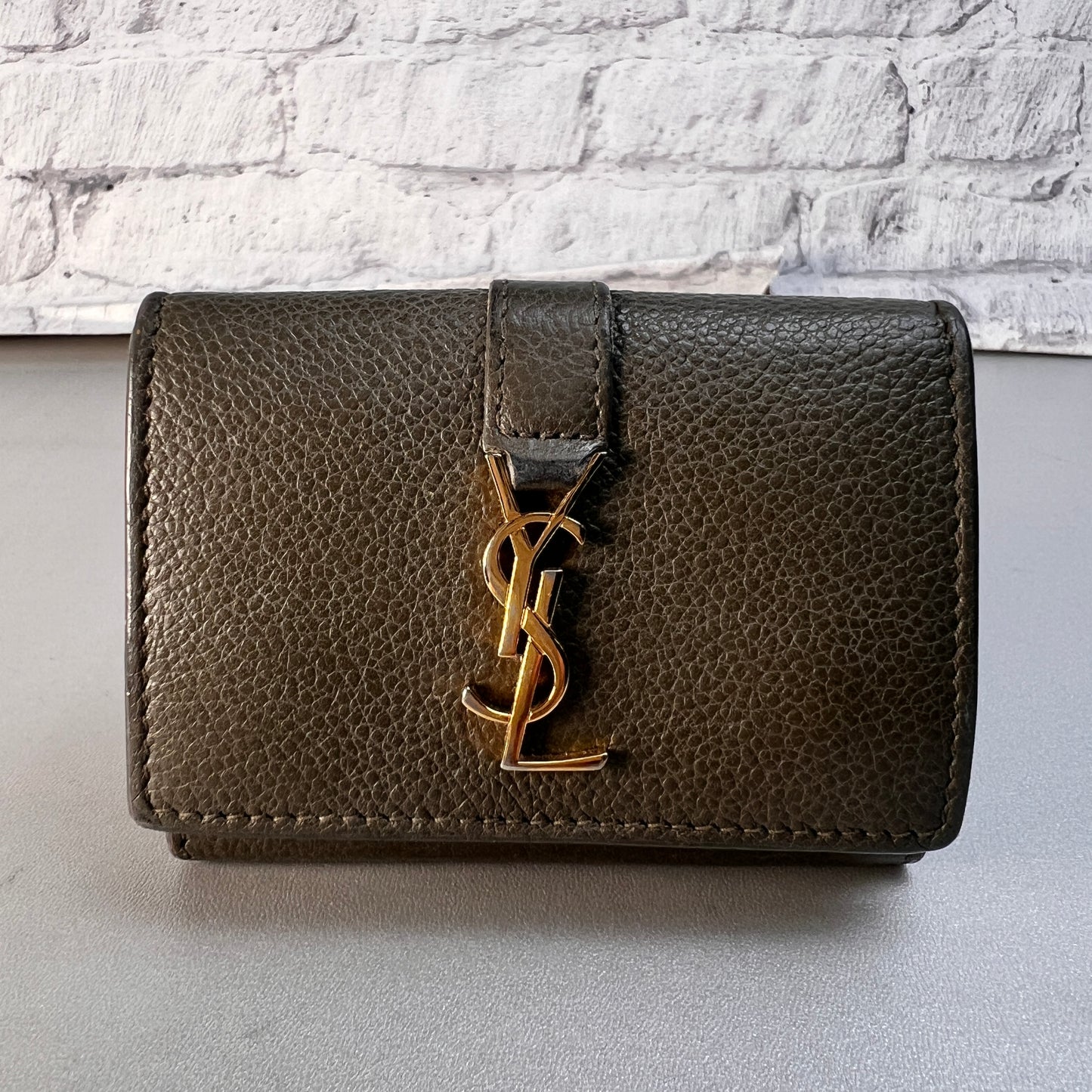 Saint Laurent Green Wallets A-15006