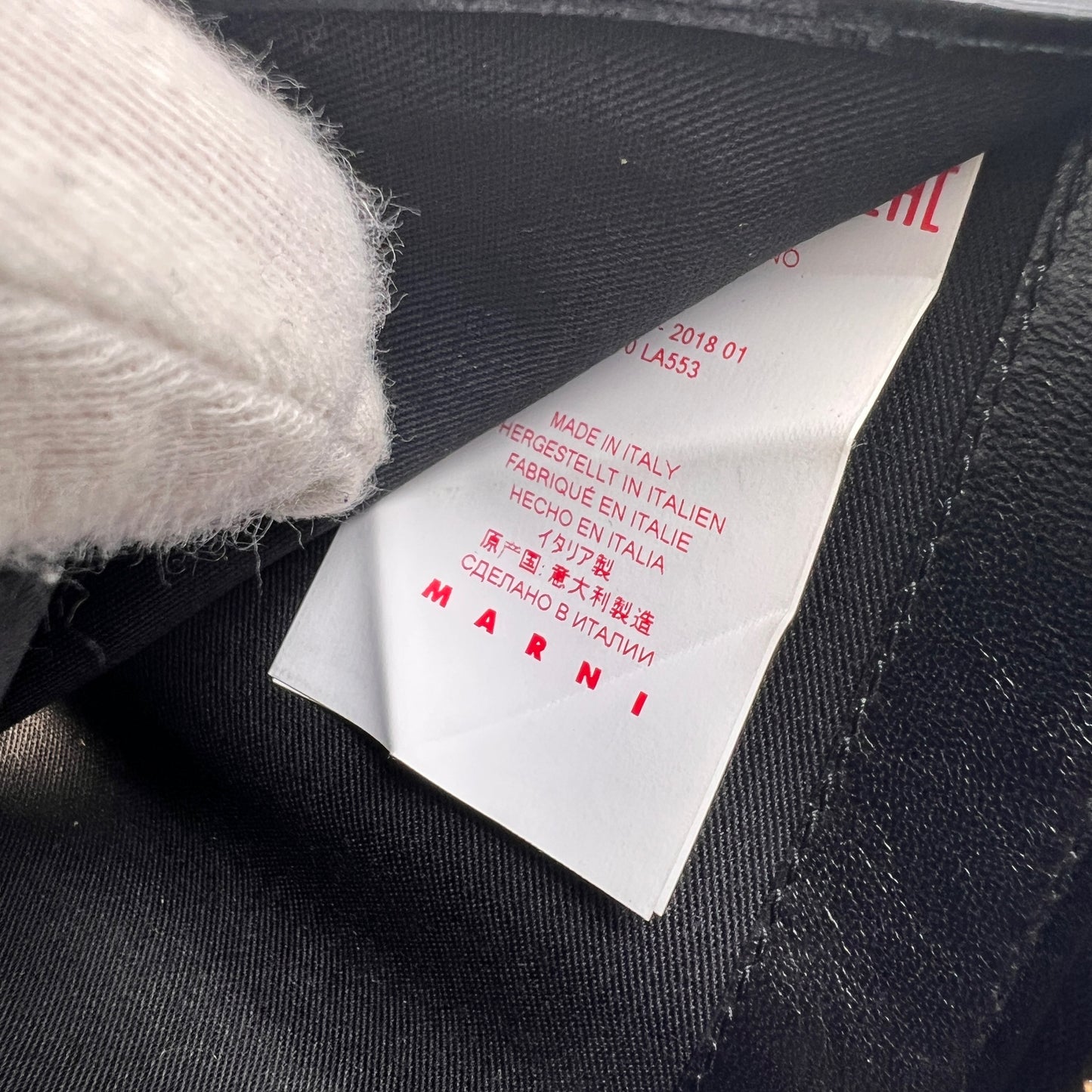 Marni Black Wallets A-15011