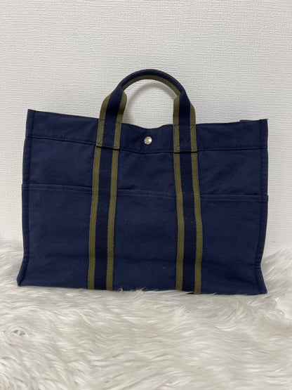 Hermes Blue Tote Bags A-15037