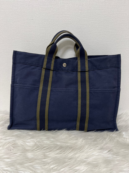 Hermes Blue Tote Bags A-15037