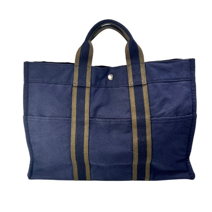 Hermes Blue Tote Bags A-15037