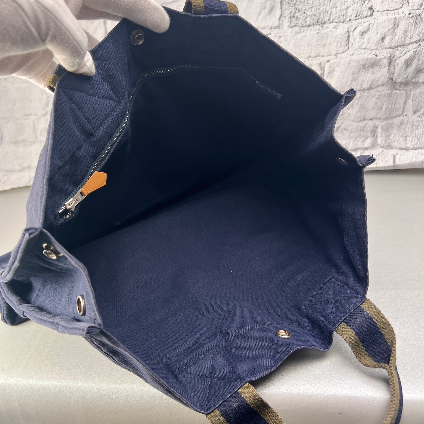 Hermes Blue Tote Bags A-15037
