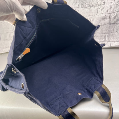 Hermes Blue Tote Bags A-15037