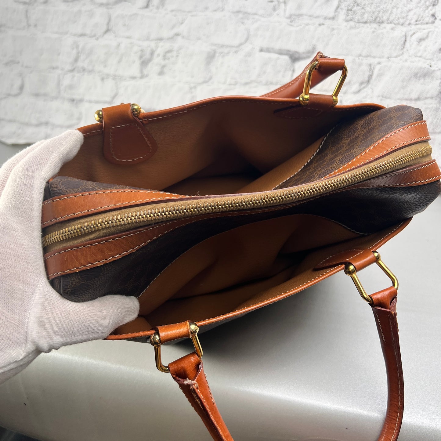 Celine Brown Travel Bags A-15038