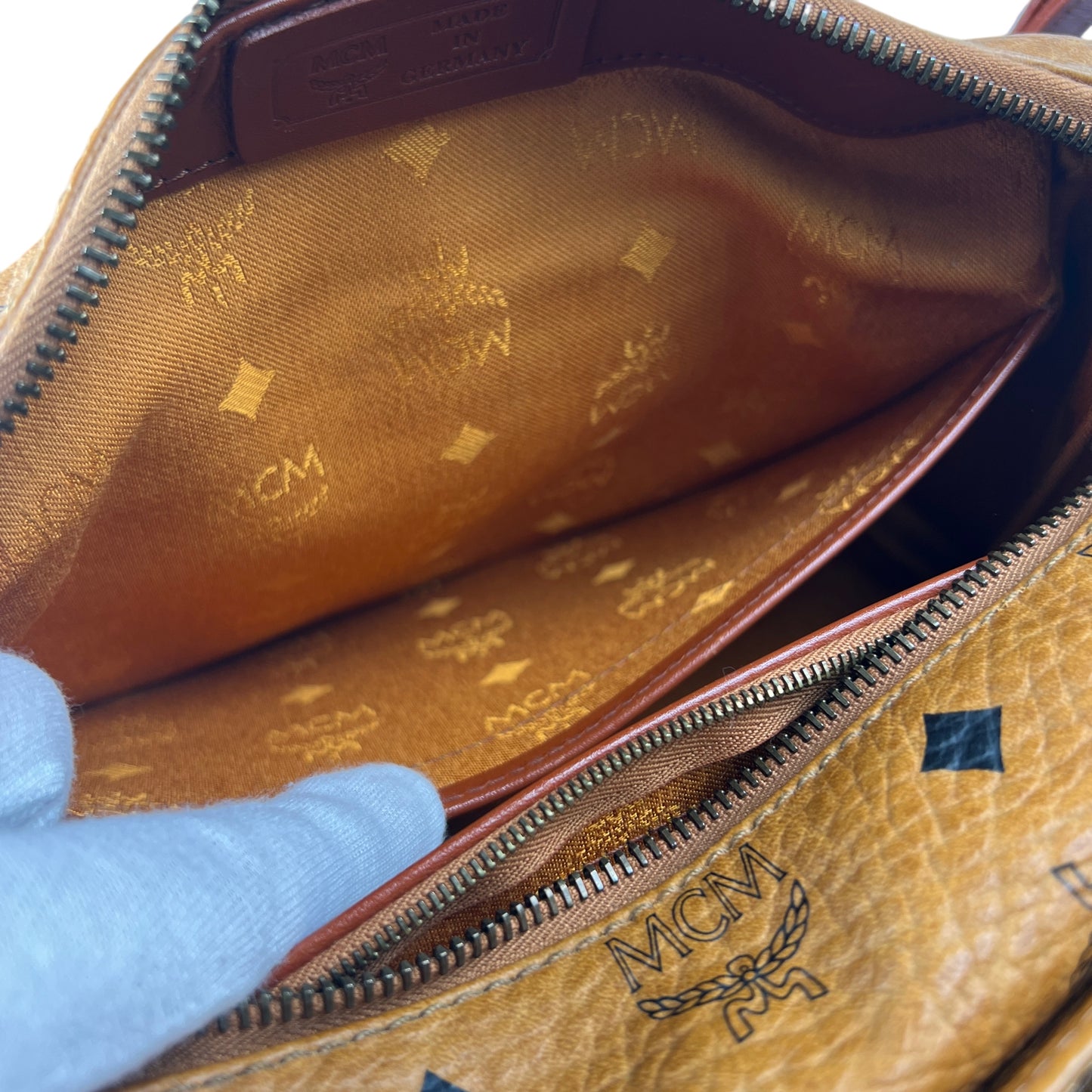 MCM Brown Handle Bags A-15046