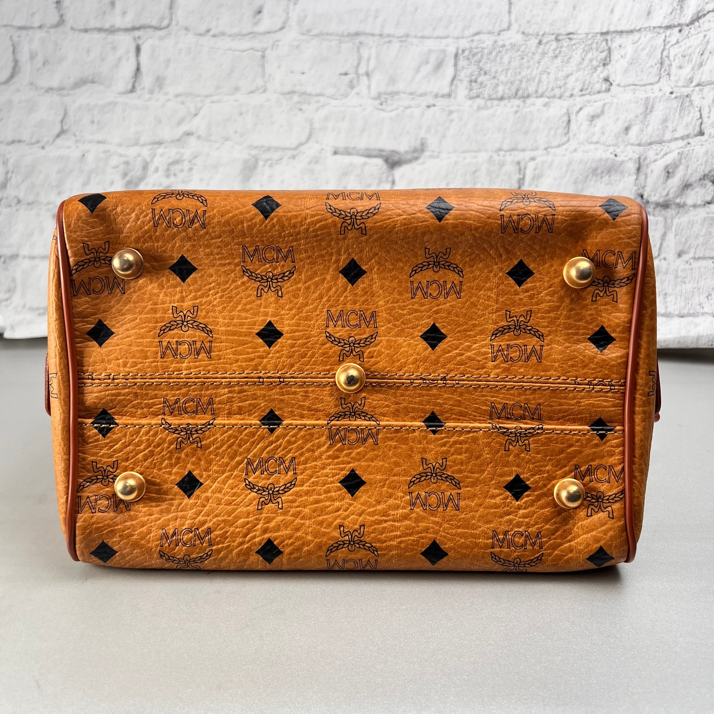 MCM Brown Handle Bags A-15046