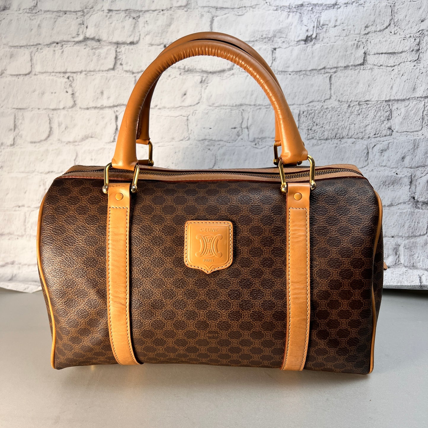 Celine Brown Travel Bags A-15062