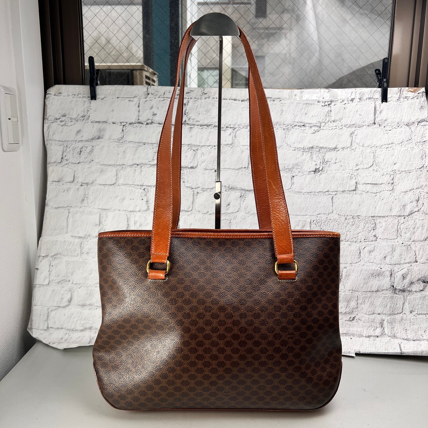 Celine Brown Tote Bags A-15064