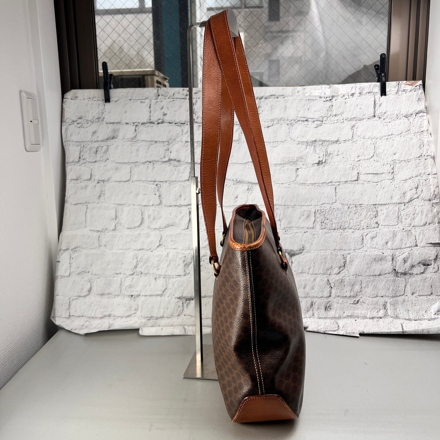 Celine Brown Tote Bags A-15064