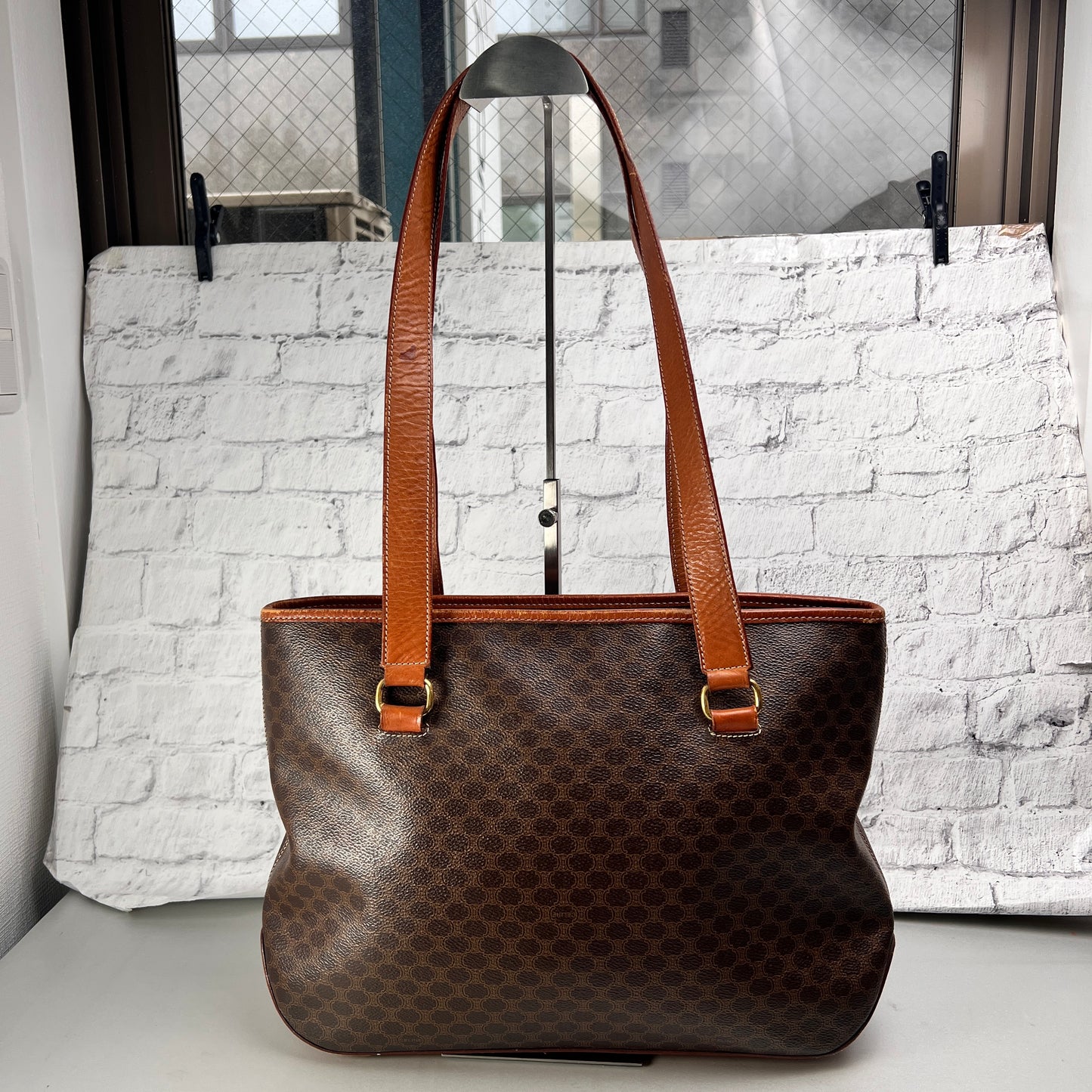 Celine Brown Tote Bags A-15064
