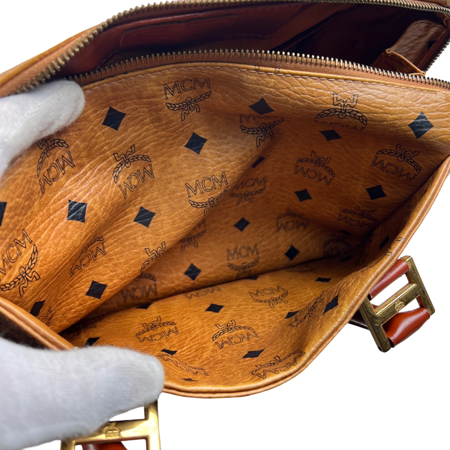 MCM Brown Travel Bags A-15065