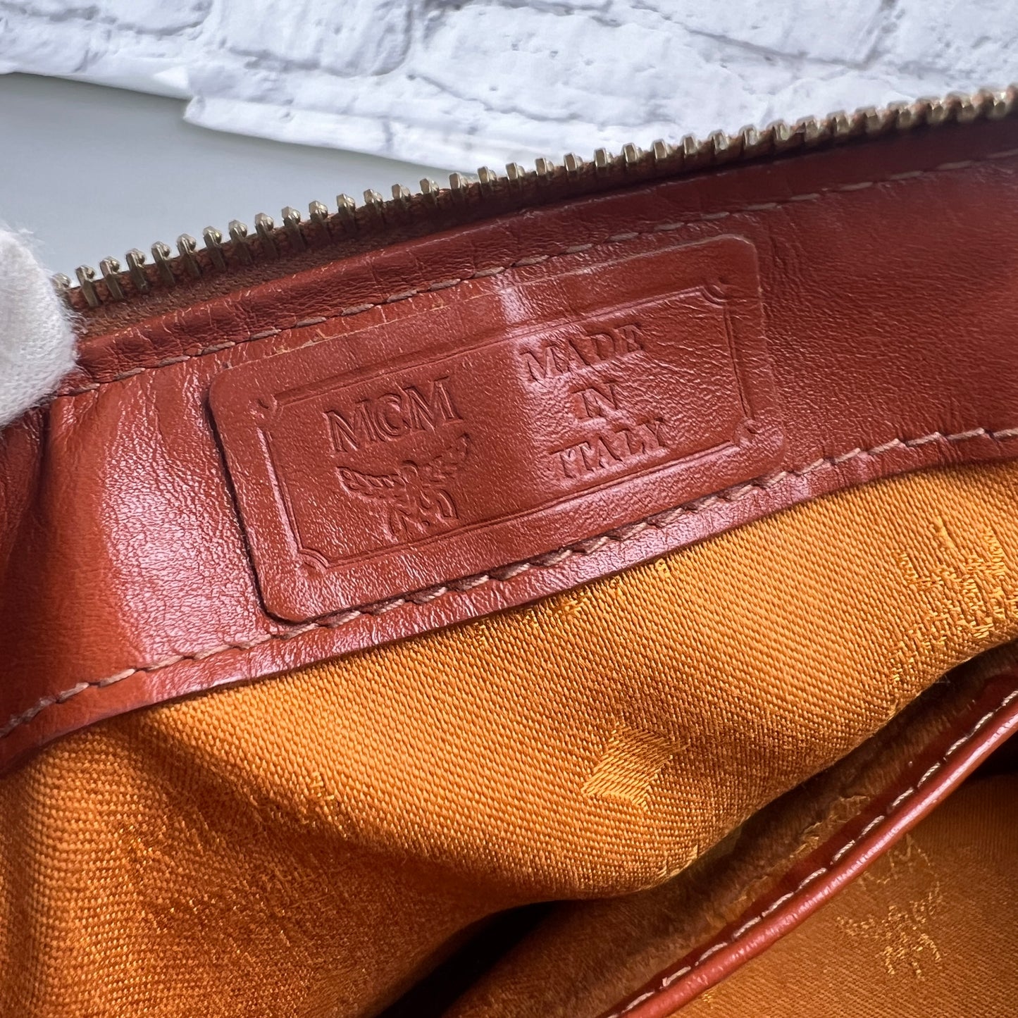 MCM Brown Travel Bags A-15065
