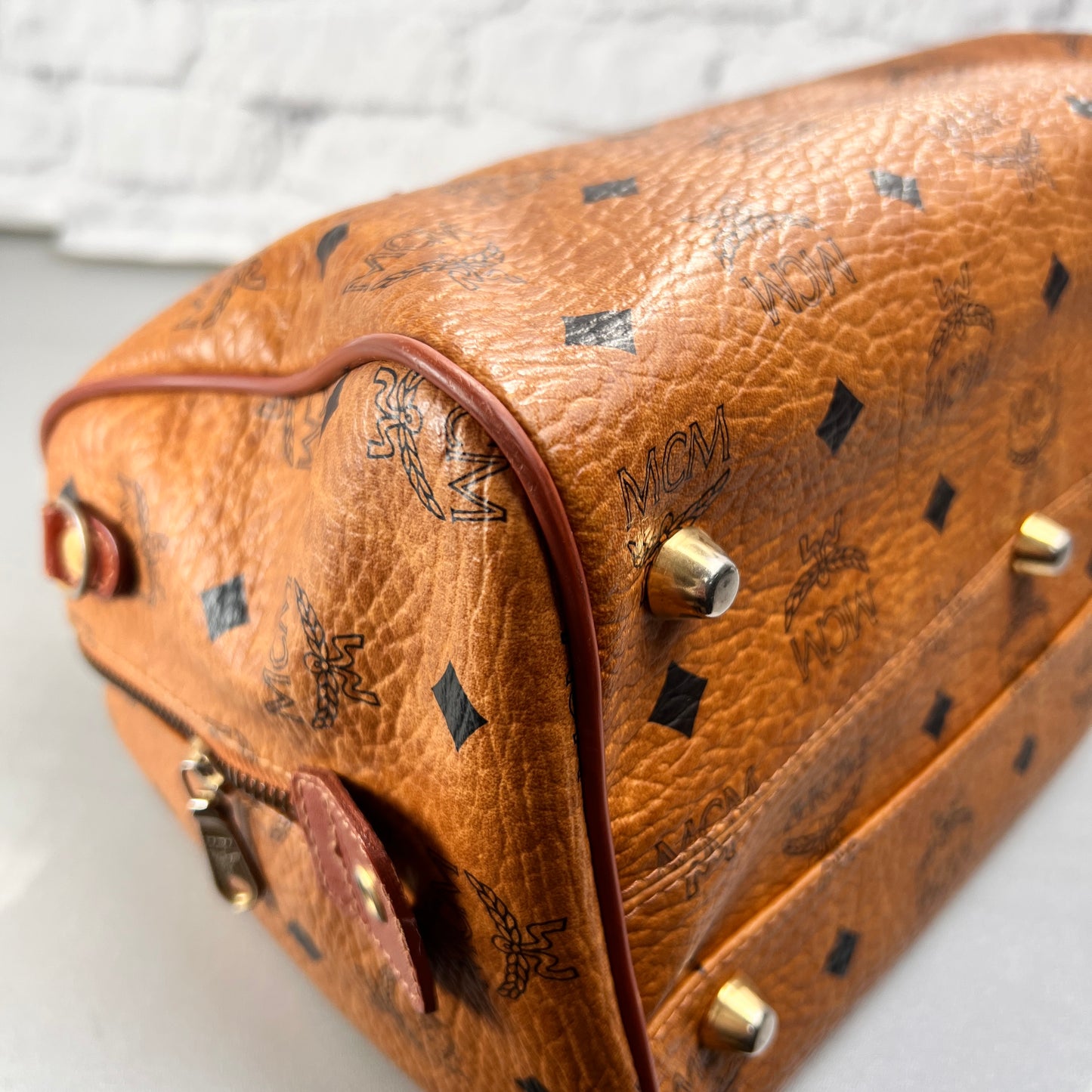 MCM Brown Travel Bags A-15065
