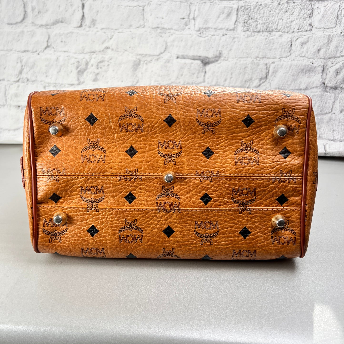 MCM Brown Travel Bags A-15065