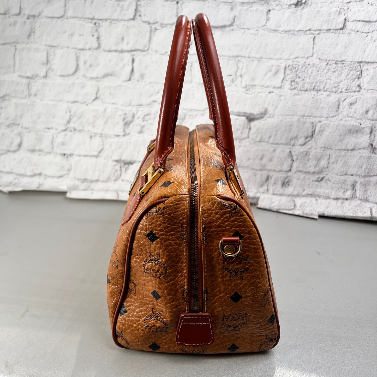 MCM Brown Travel Bags A-15065