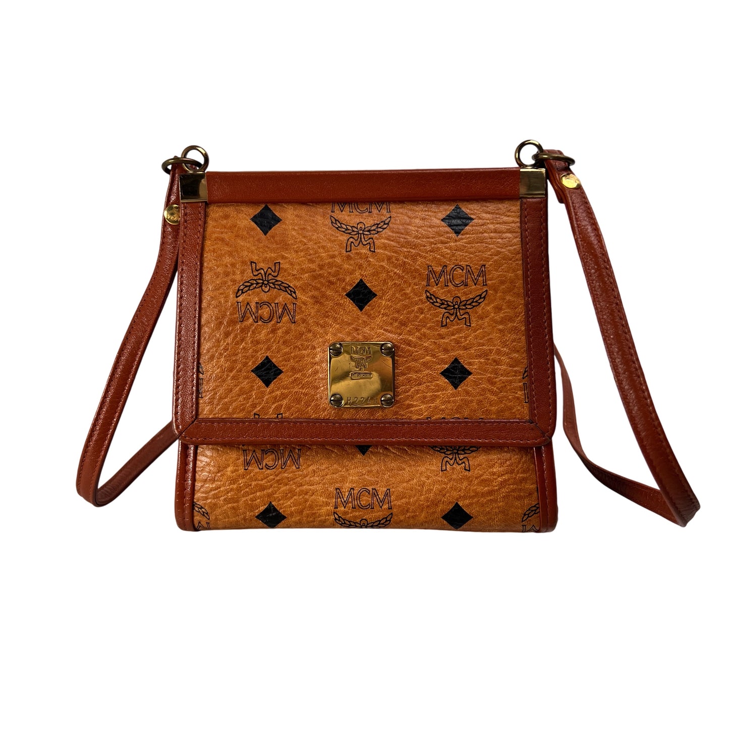 MCM Brown Shoulder Bags A-15066