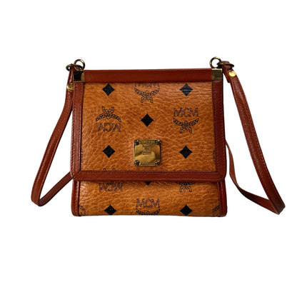 MCM Brown Shoulder Bags A-15066