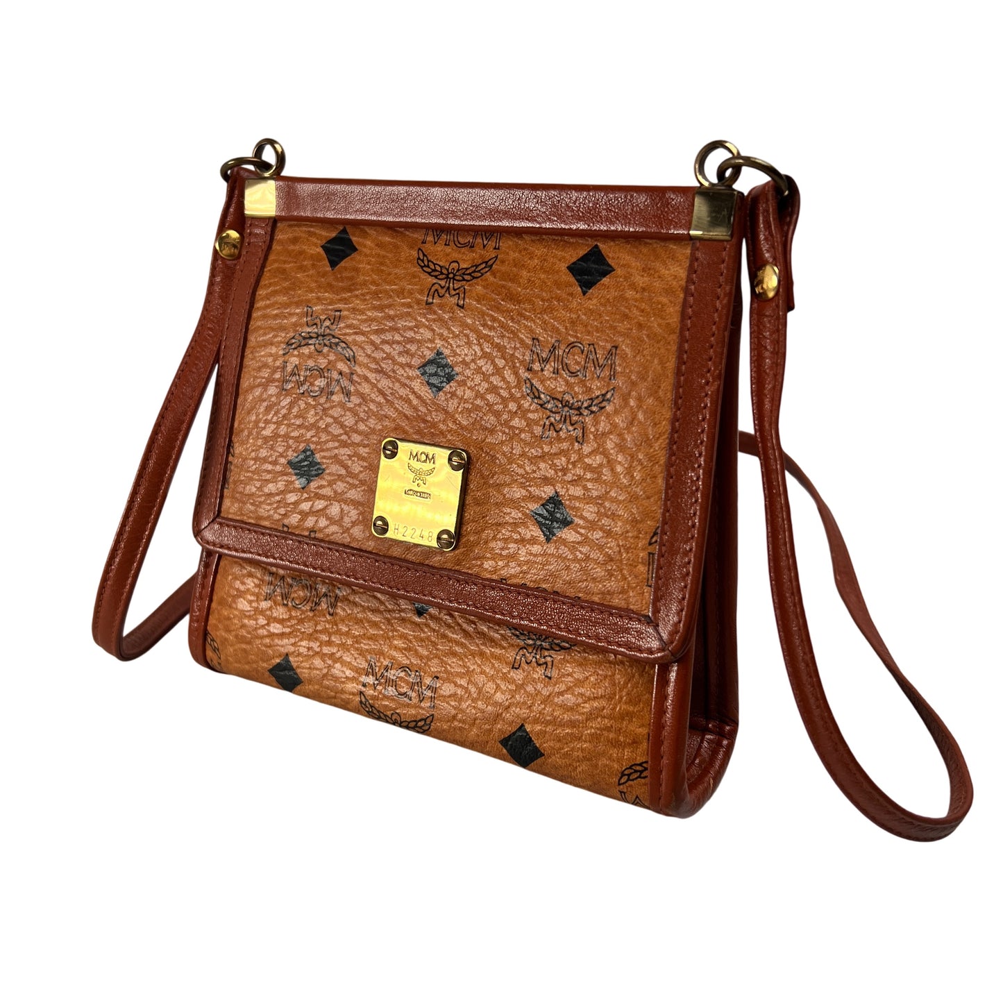 MCM Brown Shoulder Bags A-15066