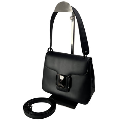 Ferragamo Black Shoulder Bags A-15074