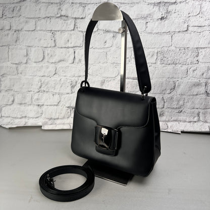 Ferragamo Black Shoulder Bags A-15074