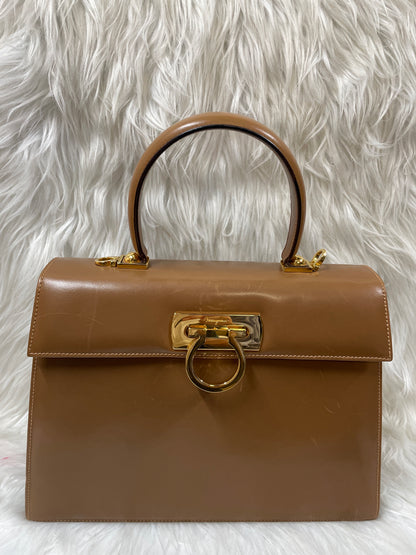 Ferragamo ブラウン系 Handle Bags A-15078