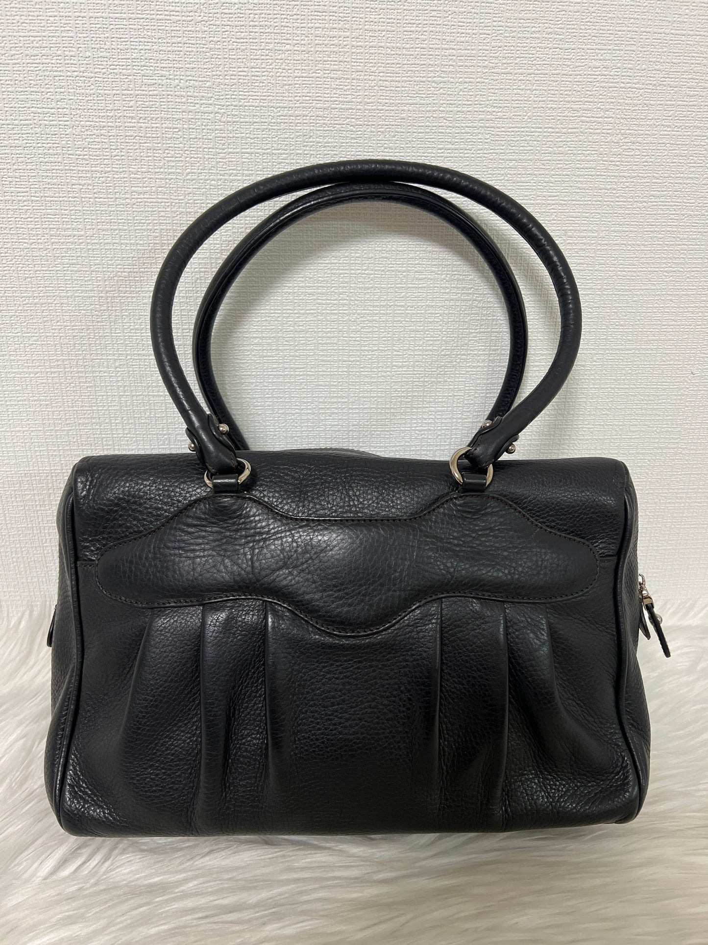 Ferragamo ブラック系 Handle Bags A-15079