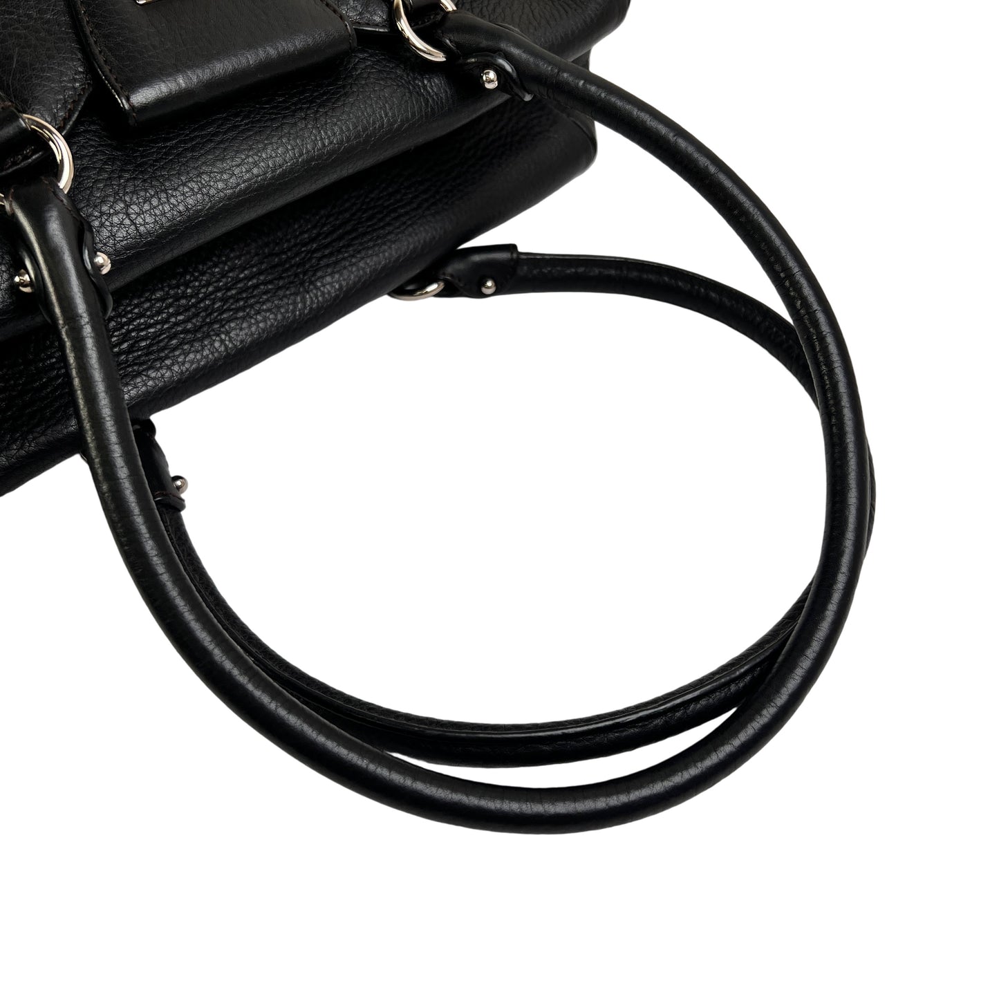 Ferragamo Black Handle Bags A-15079