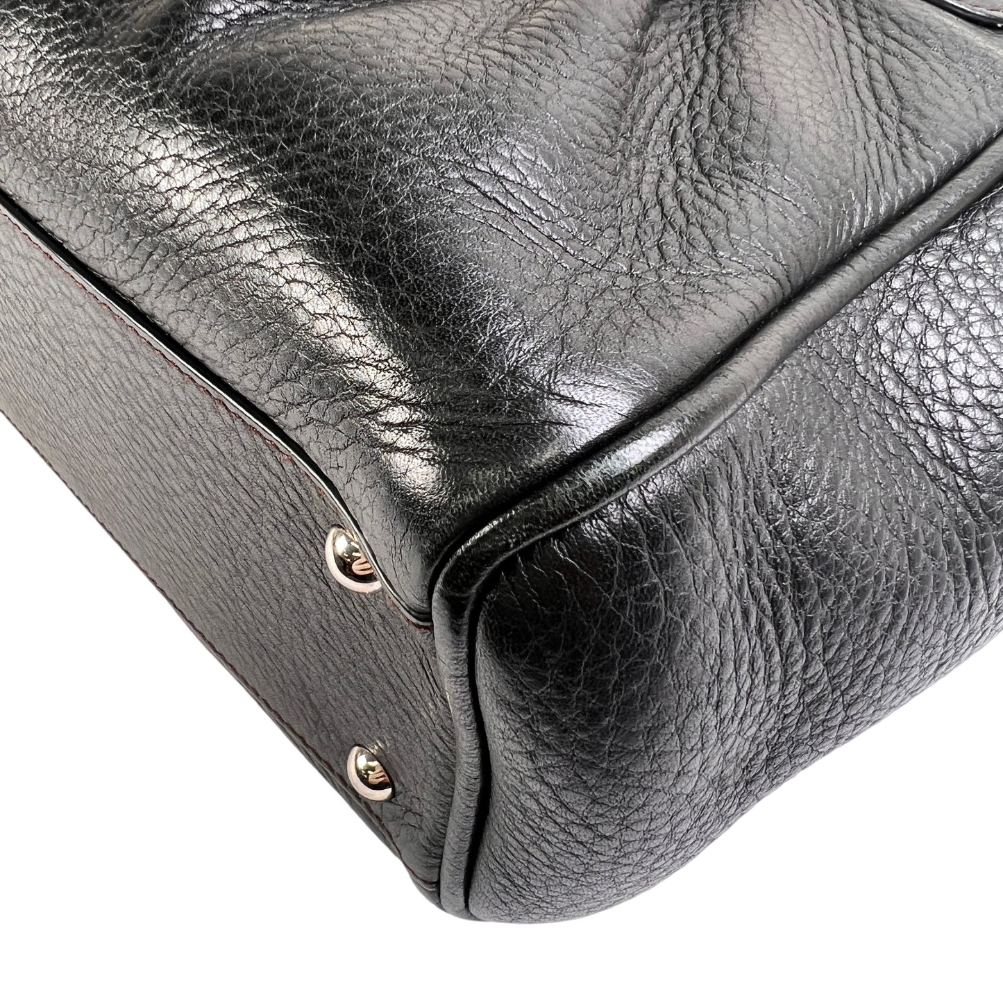 Ferragamo Black Handle Bags A-15079