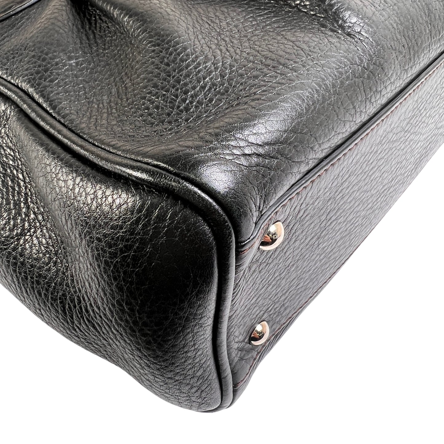 Ferragamo Black Handle Bags A-15079