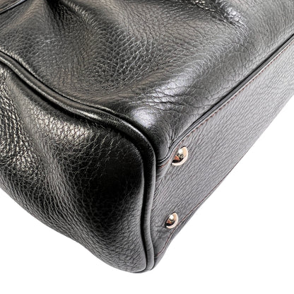 Ferragamo Black Handle Bags A-15079
