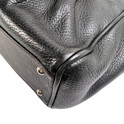 Ferragamo Black Handle Bags A-15079