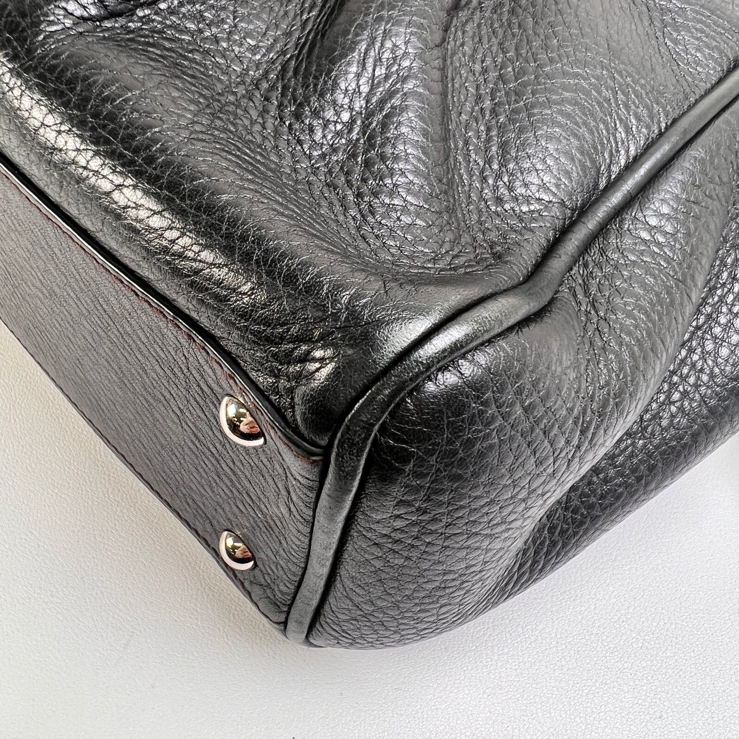 Ferragamo Black Handle Bags A-15079
