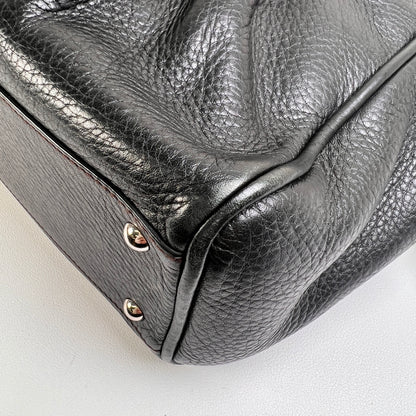 Ferragamo Black Handle Bags A-15079