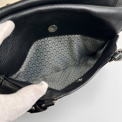 Ferragamo Black Handle Bags A-15079