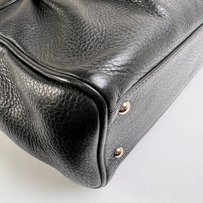 Ferragamo Black Handle Bags A-15079