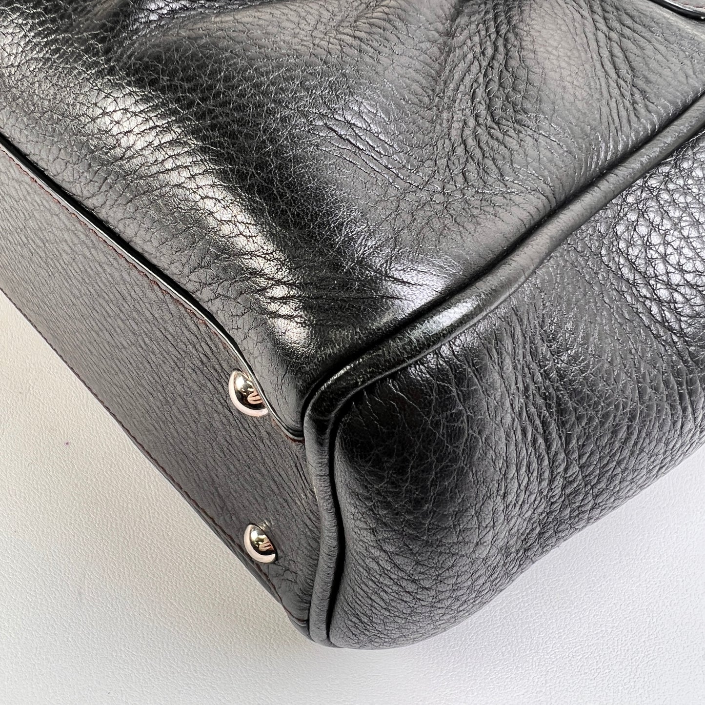 Ferragamo Black Handle Bags A-15079