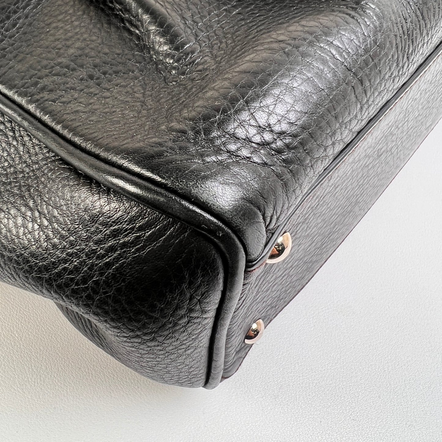 Ferragamo Black Handle Bags A-15079