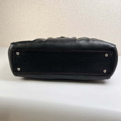 Ferragamo Black Handle Bags A-15079