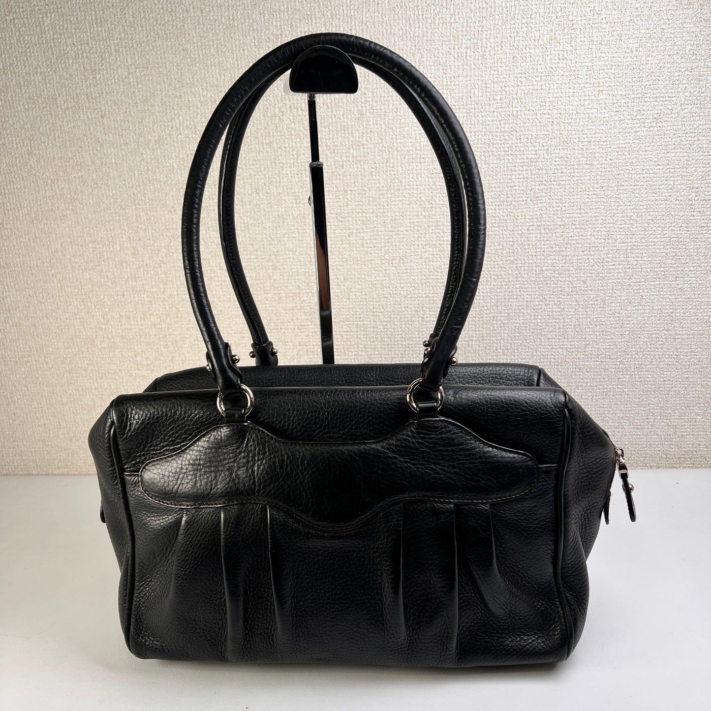 Ferragamo Black Handle Bags A-15079