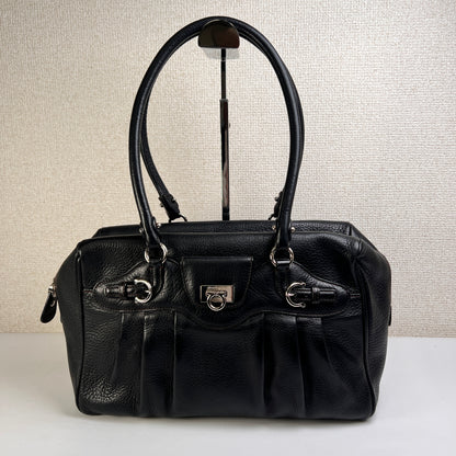 Ferragamo Black Handle Bags A-15079
