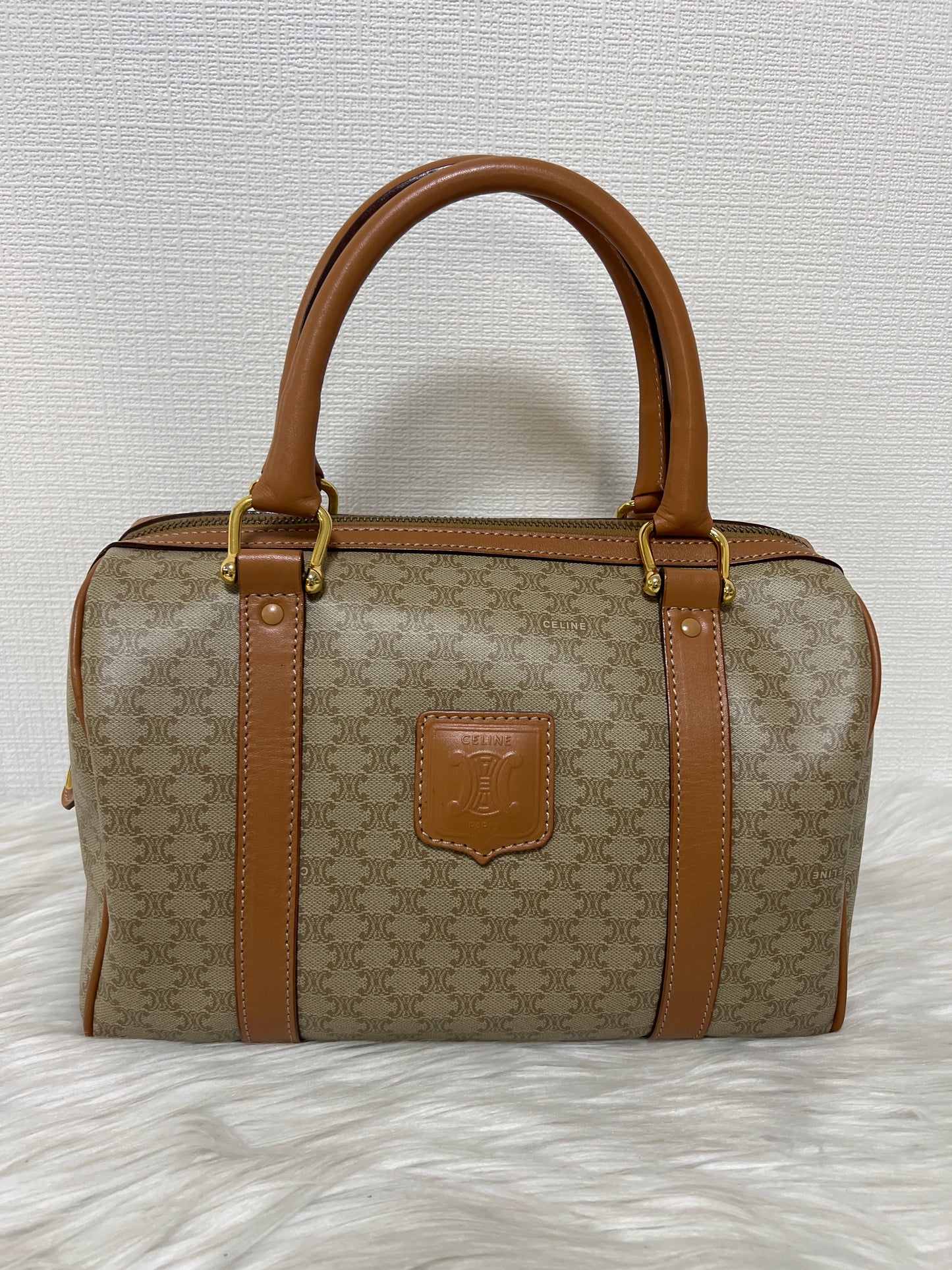 Celine ベージュ系 Handle Bags A-15080