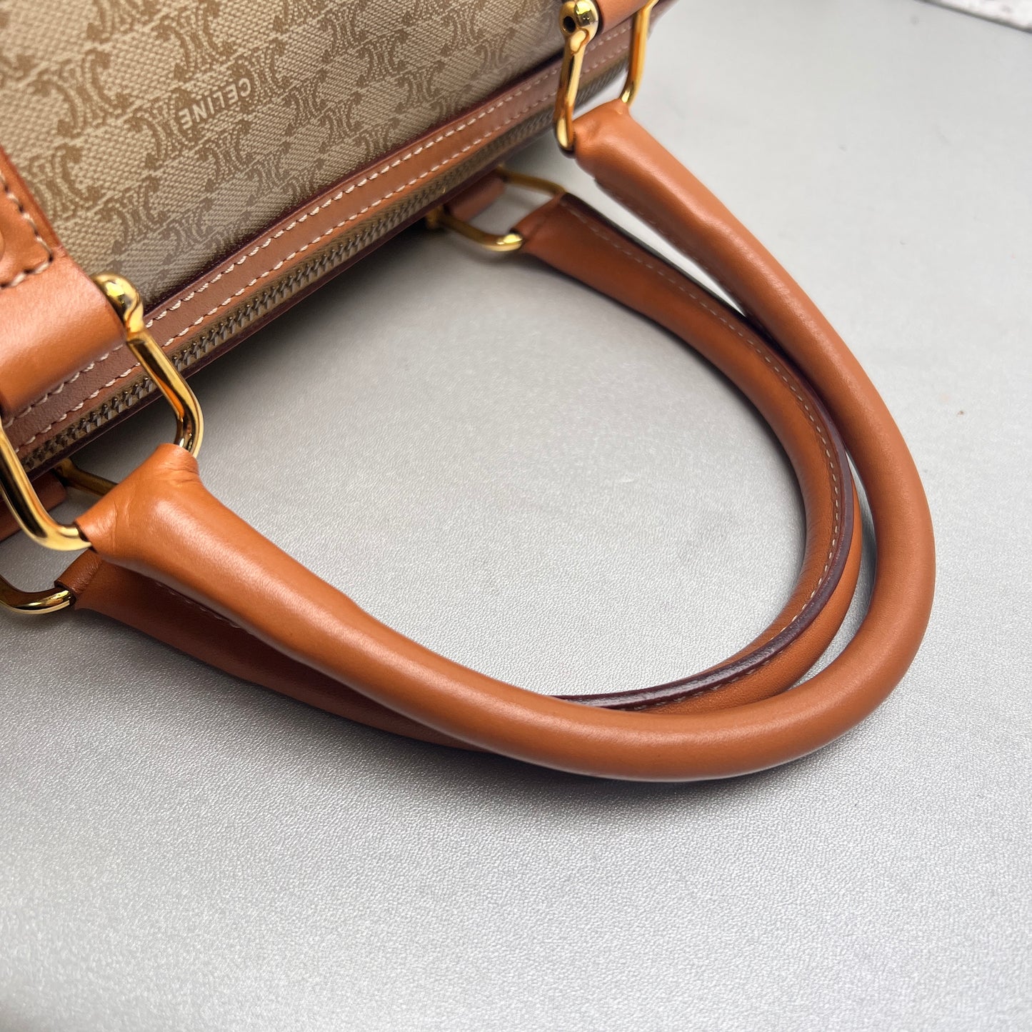 Celine Beige Handle Bags A-15080
