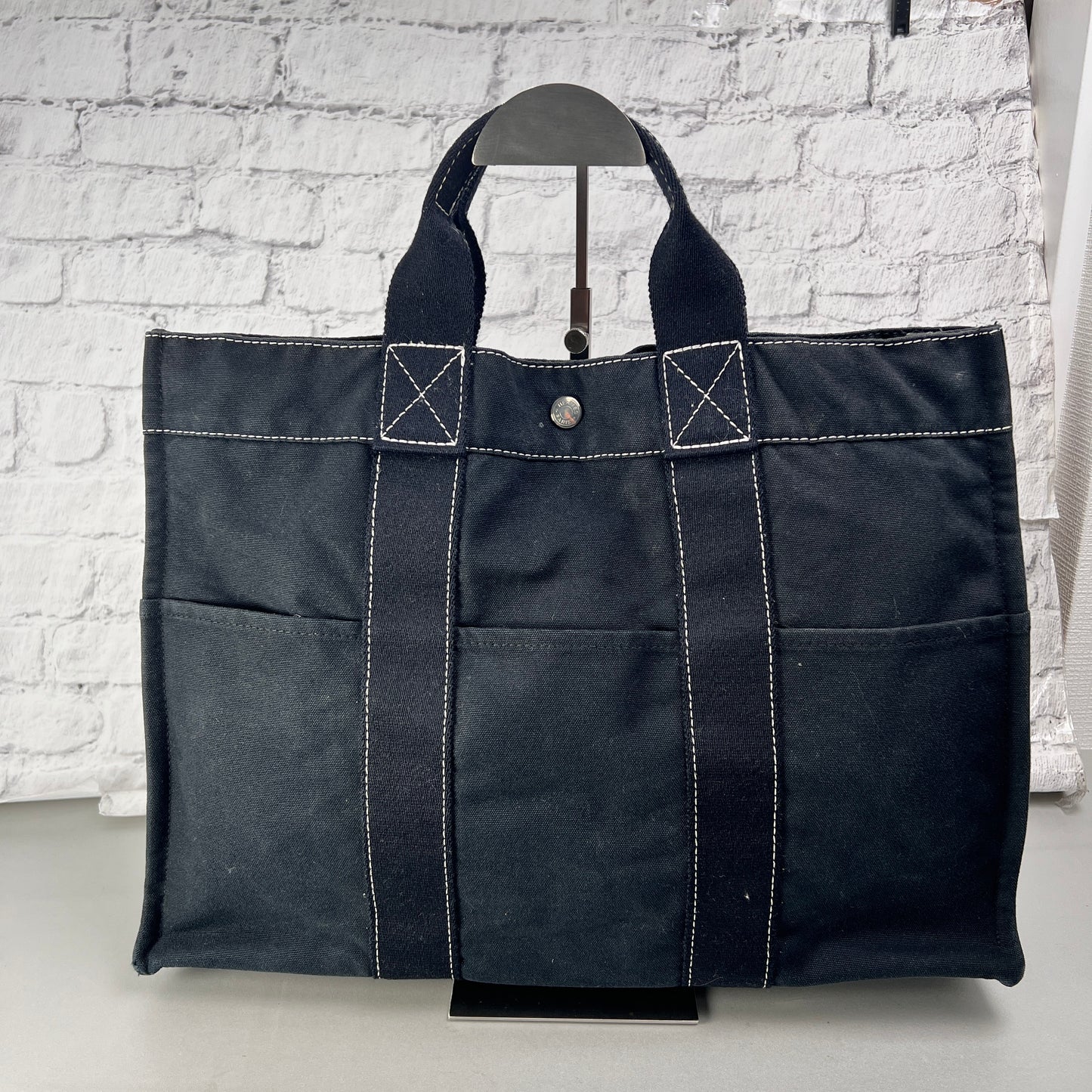 Hermes Black Tote Bags A-15082