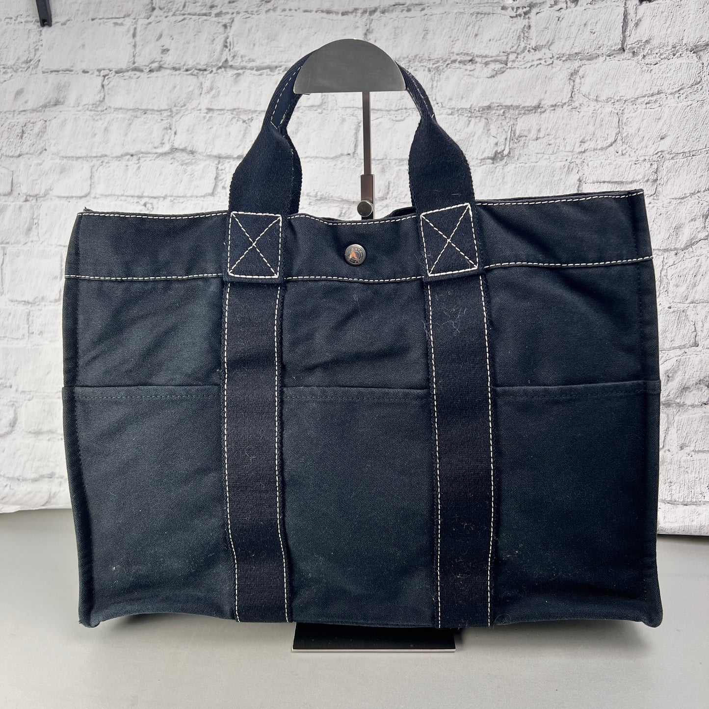 Hermes Black Tote Bags A-15082